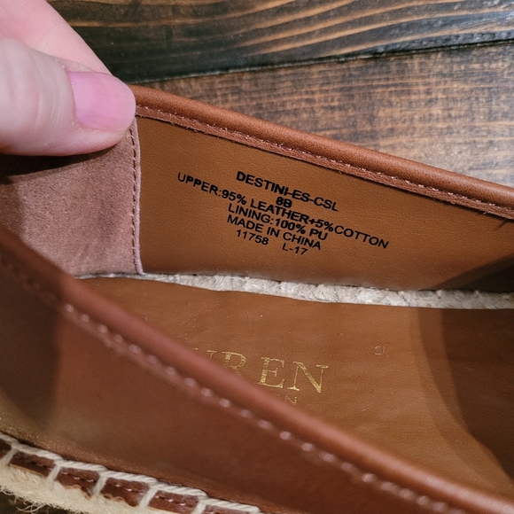 Ralph Lauren espidrilles  women's size 8 - Picture 5 of 9